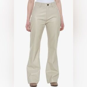 ALP N ROCK Gray faux leather pants